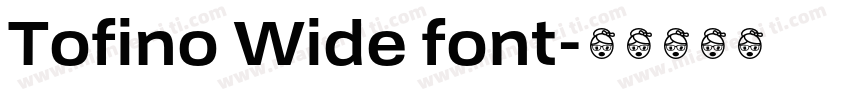 Tofino Wide font字体转换